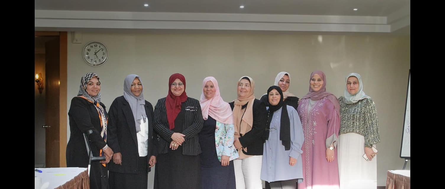 الاجتماع الختامي لمجلس إدارة شبكة النساء المنتخبات في ليبيا