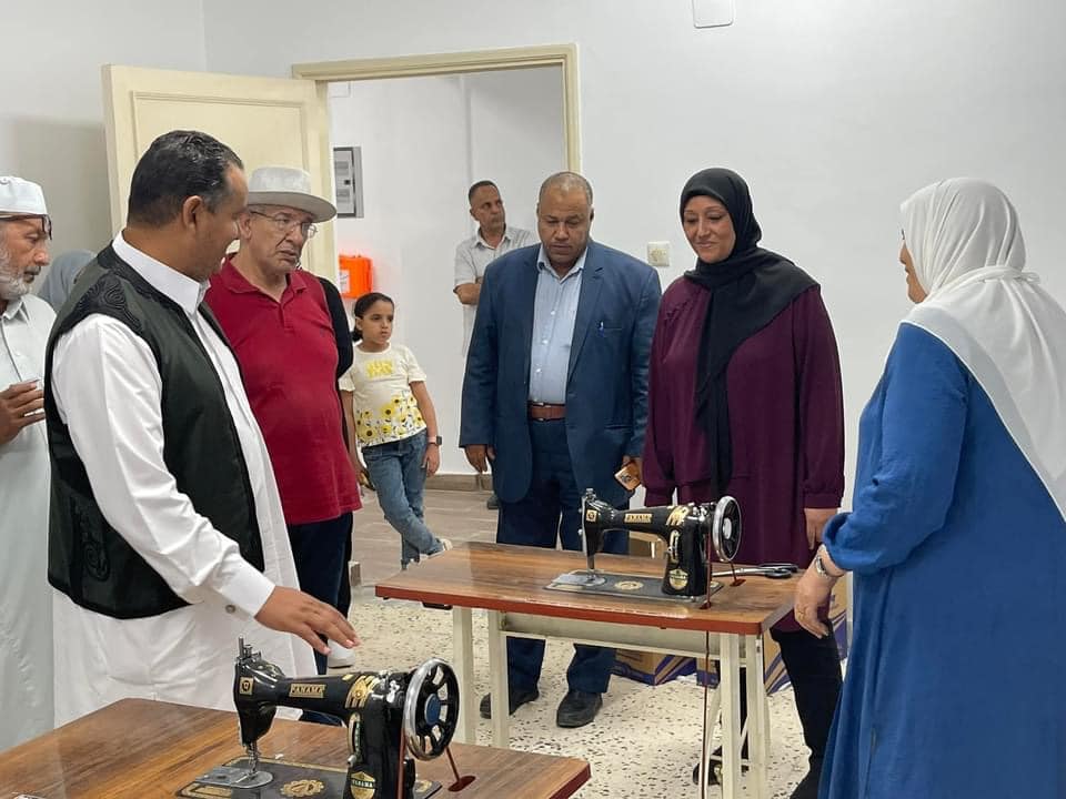 افتتاح مركز تدريب وتطوير المرأة في بلدية الجفرة