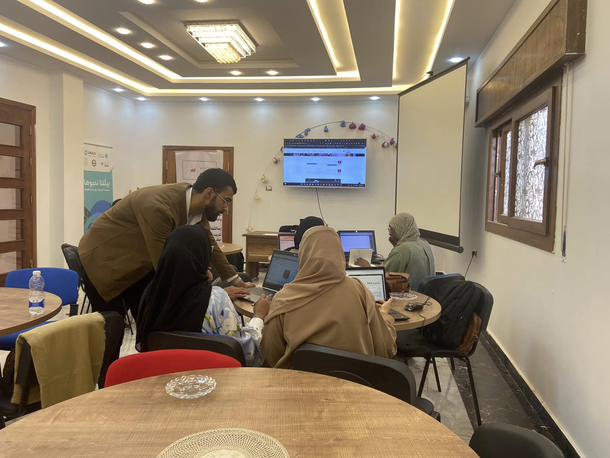 تدريب حول تفعيل موقع الويب الخاص بشبكة النساء المنتخبات